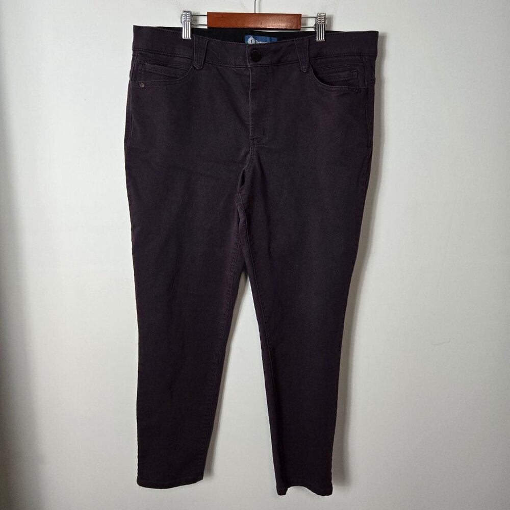 Democracy Size 16 Ab Technology Stretchy Skinny Ankle Jeans Plum Purple